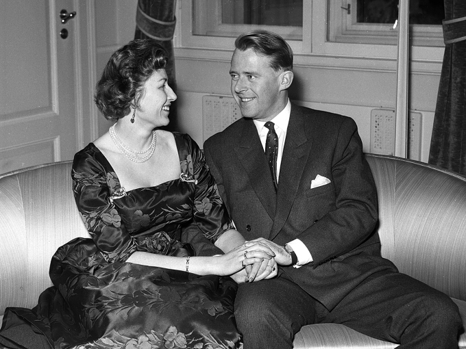 I november 1960 ble forlovelsen mellom Prinsesse Astrid og Johan Martin Ferner annonsert. Foto: Jan Stage NTB arkiv